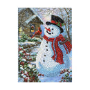 Poppy Crafts Diamond Art Christmas Greeting Card