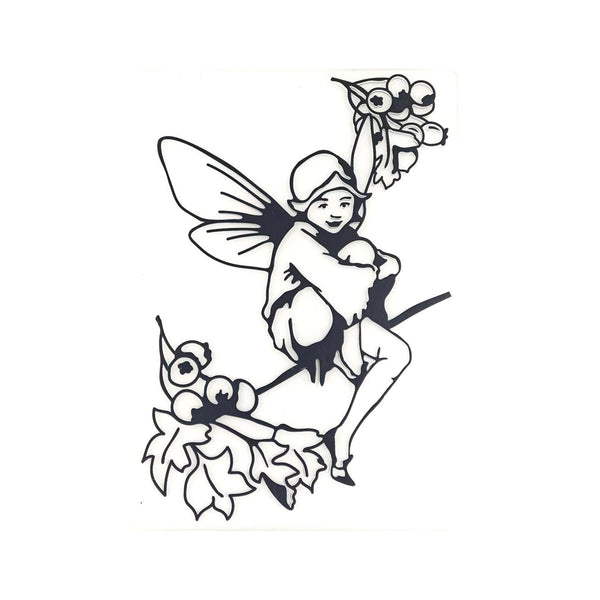 Poppy Crafts Embossing Folder #337 - Fairy