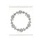 Poppy Crafts Embossing Folder #364 - Simple Wreath