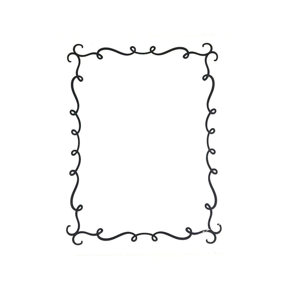 Poppy Crafts Embossing Folder #371 - Swirly Frame