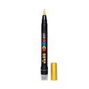 POSCA Brush Tip Paint Marker Pen PCF-350 - Metallic Gold