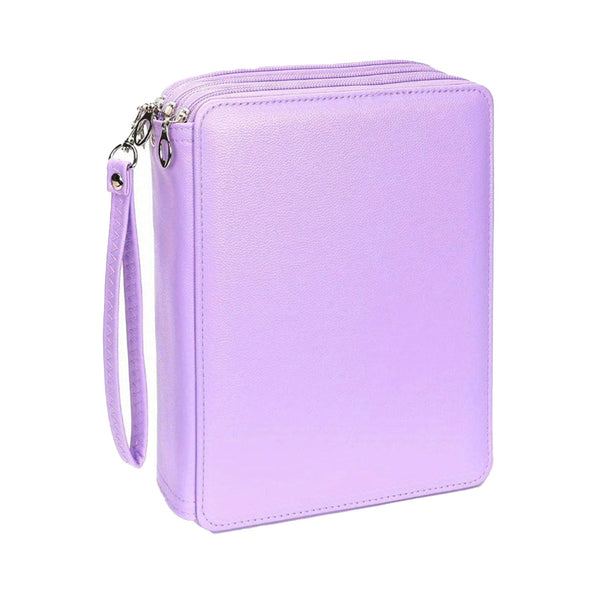 Poppy Crafts Pencil Case 120 Slots - Light Purple