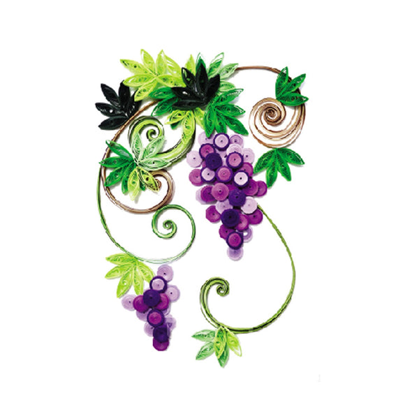 Poppy Crafts A4 Quilling Kit #31 - Grape Vine