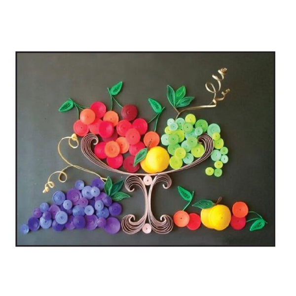 Poppy Crafts A4 Quilling Kit #35 - Fruit Bowl