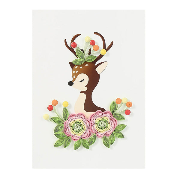 Poppy Crafts A4 Quilling Kit #44 - Garden Doe