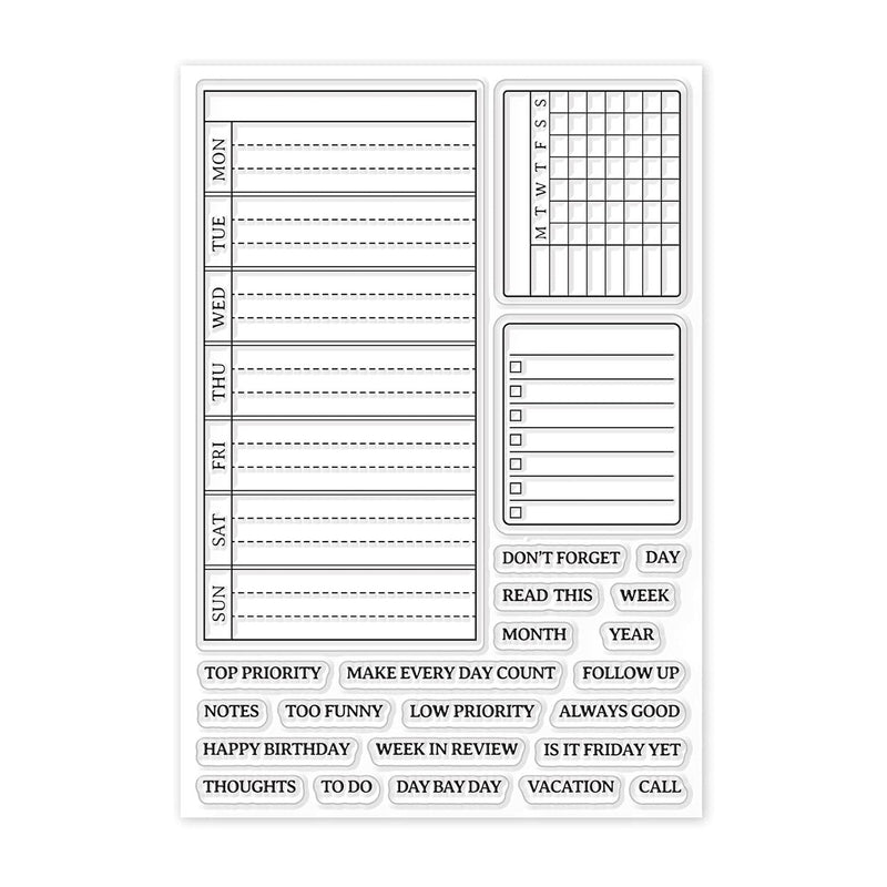 Poppy Crafts Clear Stamps