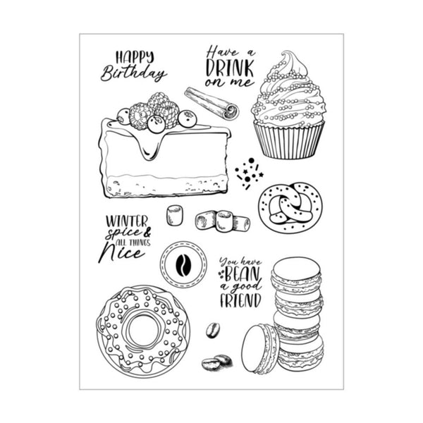 Poppy Crafts Clear Stamps #434 - Sweet Treats