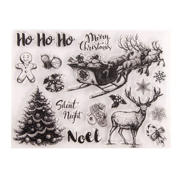 Poppy Crafts Clear Stamps #455 - Silent Night