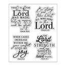 Poppy Crafts Clear Stamps #533 - The Lord #1