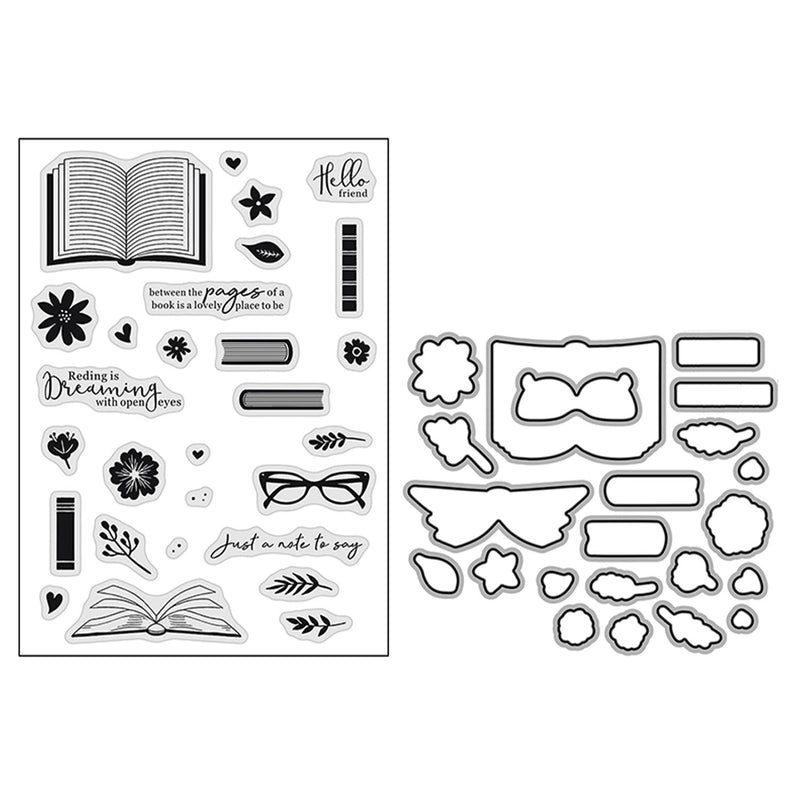 Poppy Crafts Cutting Dies & Stamp Set