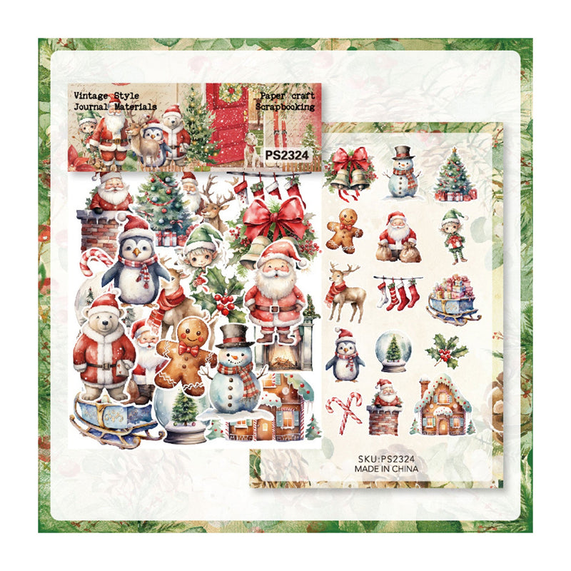 Poppy Crafts Festive Sticker Pack - Christmas Delights