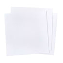 Poppy Crafts Textured Cardstock Pack 12"x 12" 50/Pkg - Solid White