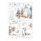 Poppy Crafts Window Stickers #13 - Christmas Collection - White Christmas