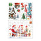 Poppy Crafts Window Stickers #14 - Christmas Collection - Snowman Family