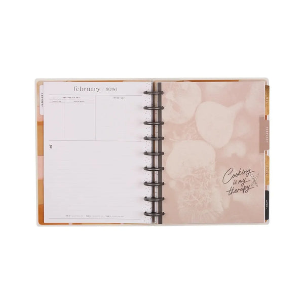 Happy Planner Classic 12 Month Disc Bound Dated Planner Rustic Roots
