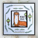 Pink Ink Designs 6"x 8" Clear Stamp Set - Fauna Series - Stoatally Yours*