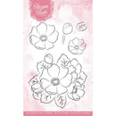 Find It Trading Precious Marieke Clear Stamps Anemone, Blossom Blush