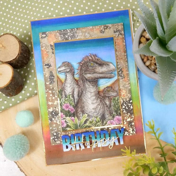 Hunkydory Colouring Pocket Pad - Dino Days