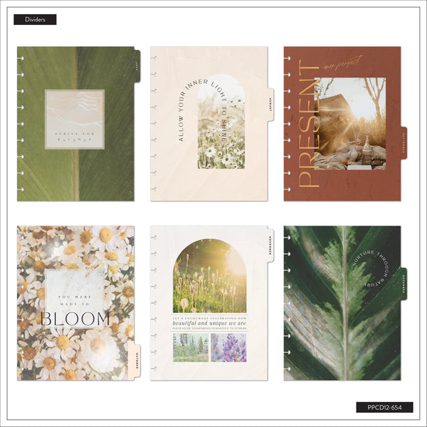 My & My Big Ideas 26–2027 Modern Nature Customizable Wellness Planner Classic Wellness Layout - 12 Months