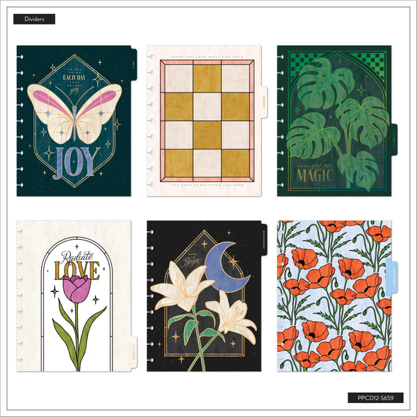 Me & My Big Ideas - 2026–2027 SPECIALTY Tinted Mosaic Customizable Planner Classic Dashboard Layout - 12 Months