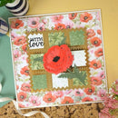 Hunkydory Pretty Poppies Printed Parchment* Topper