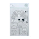 Pure & Simple Clear Stamps - Love A Rainbow*