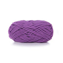 Poppy Crafts Super Soft Chenille Yarn 100g - Purple