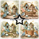 Paper Favourites 6" x 6" Single Sided Paper Pack - Bird House