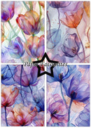 Colorful floral design with 'Paper Favourites' branding.