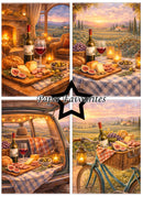 Paper Favourites A6 Single Sided Paper Pad - Provence