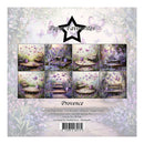 Packaging of 'Provençe' paper with scenic designs and butterfly illustrations.