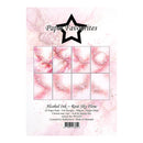 Packaging of Paper Favourites alcohol ink paper with pink and white design