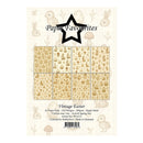 Packaging of 'Paper Favourites' Vintage Easter paper pack with patterned sheets and decorative elements.