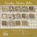 Papers For You Scrapbooking Paper 6"x6" - Wizarding Adventure Yellow