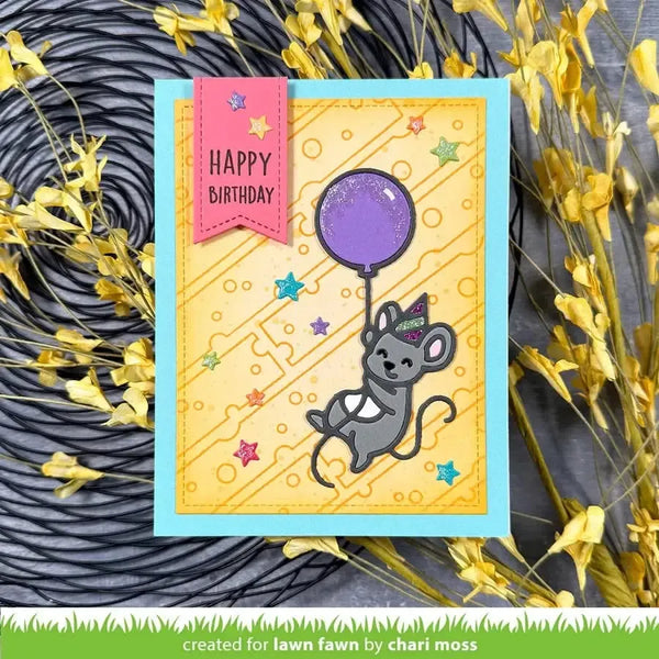 Lawn Clippings Colouring Stencils - Simply Celebrate Hangouts