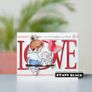 Penny Black Clear Stamps - Heart Hops