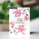 Card with pink floral design and inspirational message, featuring Penny Black branding.