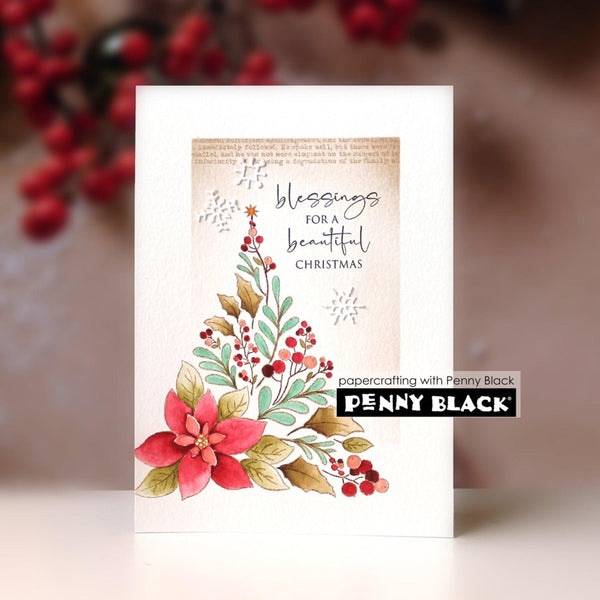 Penny Black Clear Stamps - Christmas Blessings