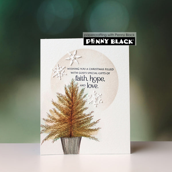 Penny Black Clear Stamps - Christmas Blessings