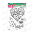 Penny Black Clear Stamps - Heart Bloom
