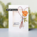 Penny Black Clear Stamps - Heart Petals