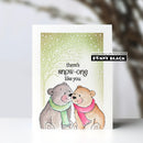 Penny Black Clear Stamps - Icy Timber
