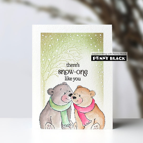 Penny Black Clear Stamps - Icy Timber