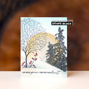 Penny Black Clear Stamps - Icy Timber