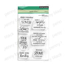 Penny Black Clear Stamps - Sparkle of Love