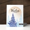 Penny Black Clear Stamps - Winter Trees