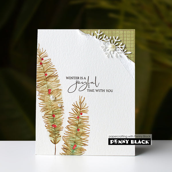 Penny Black Clear Stamps - Winter Wisdom