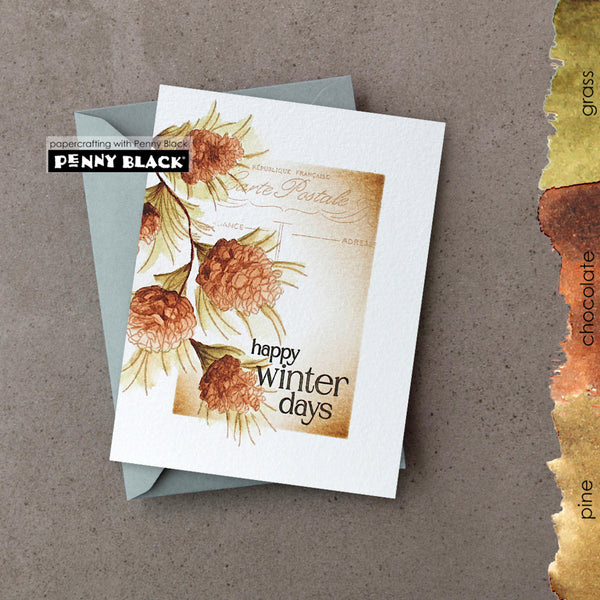 Penny Black Clear Stamps - Winter Wisdom