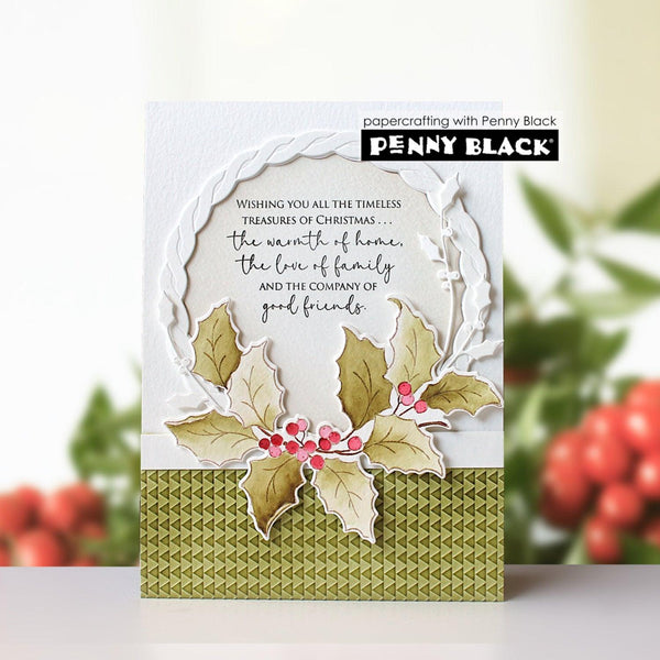 Penny Black Clear Stamps - Yuletide Wings