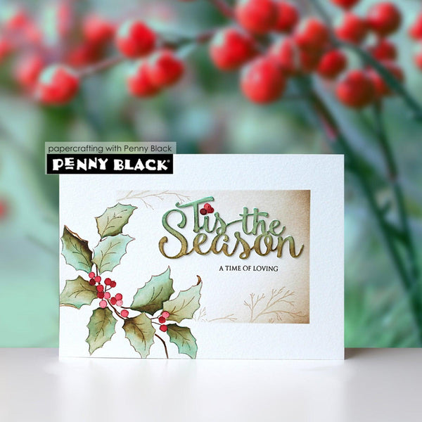 Penny Black Clear Stamps - Yuletide Wings